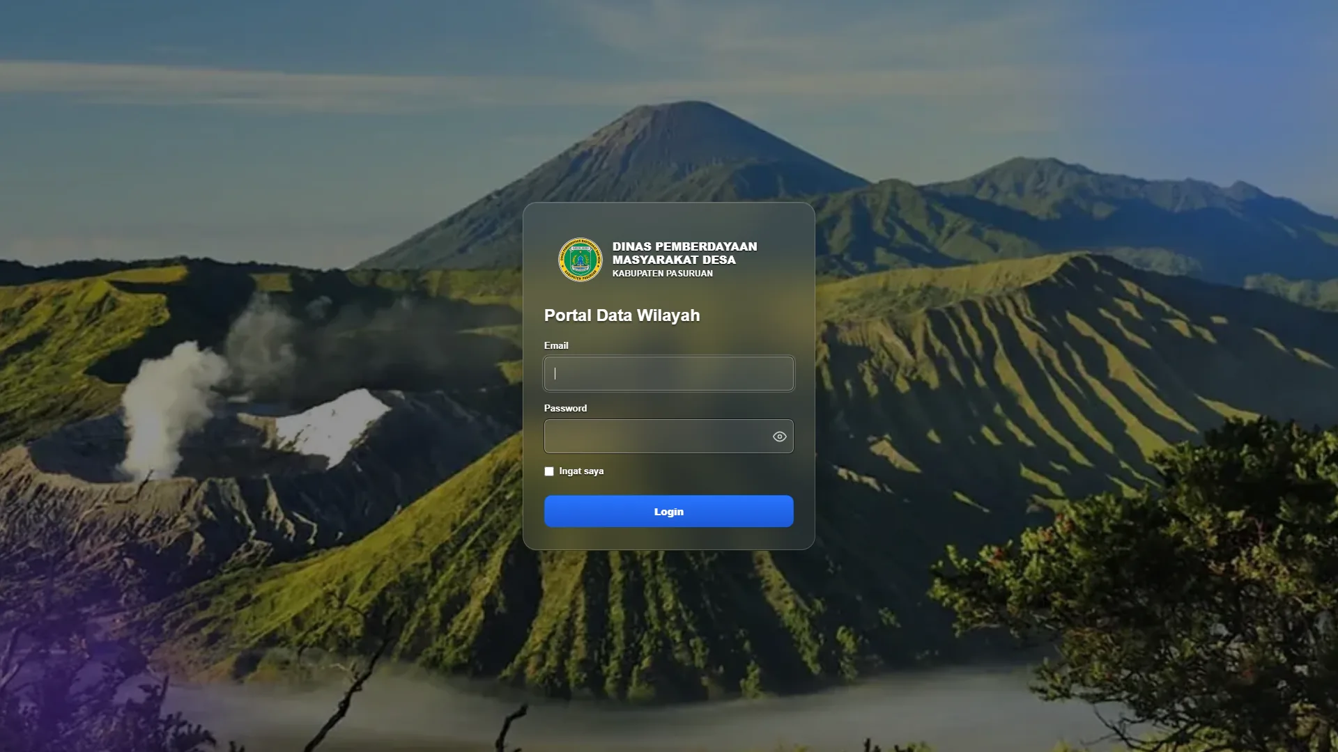 Data Desa project screenshot